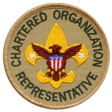 Chartered Organization Representative Patch